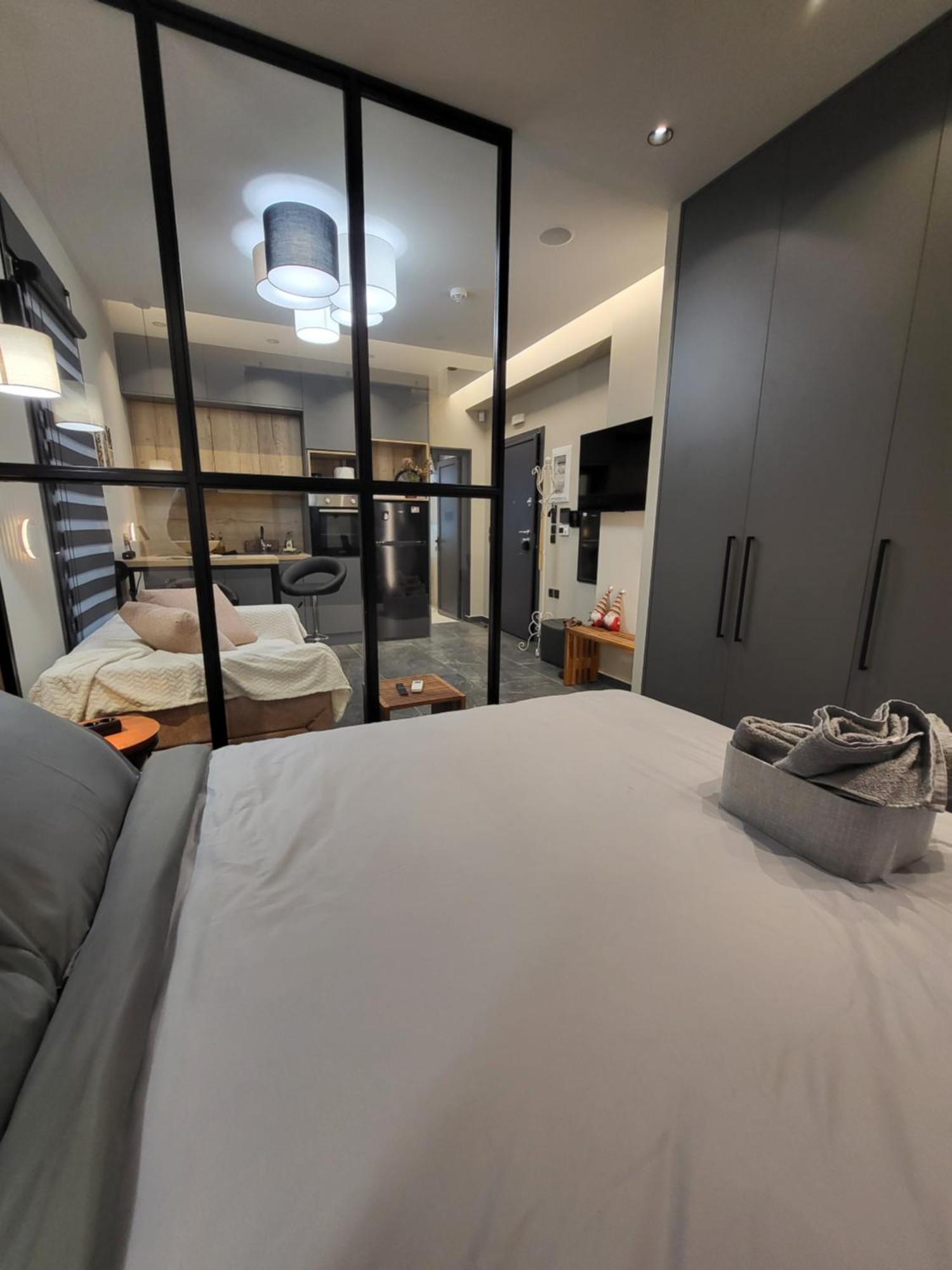 Modern Studio In Veria Center, Near Elia Square Kültér fotó