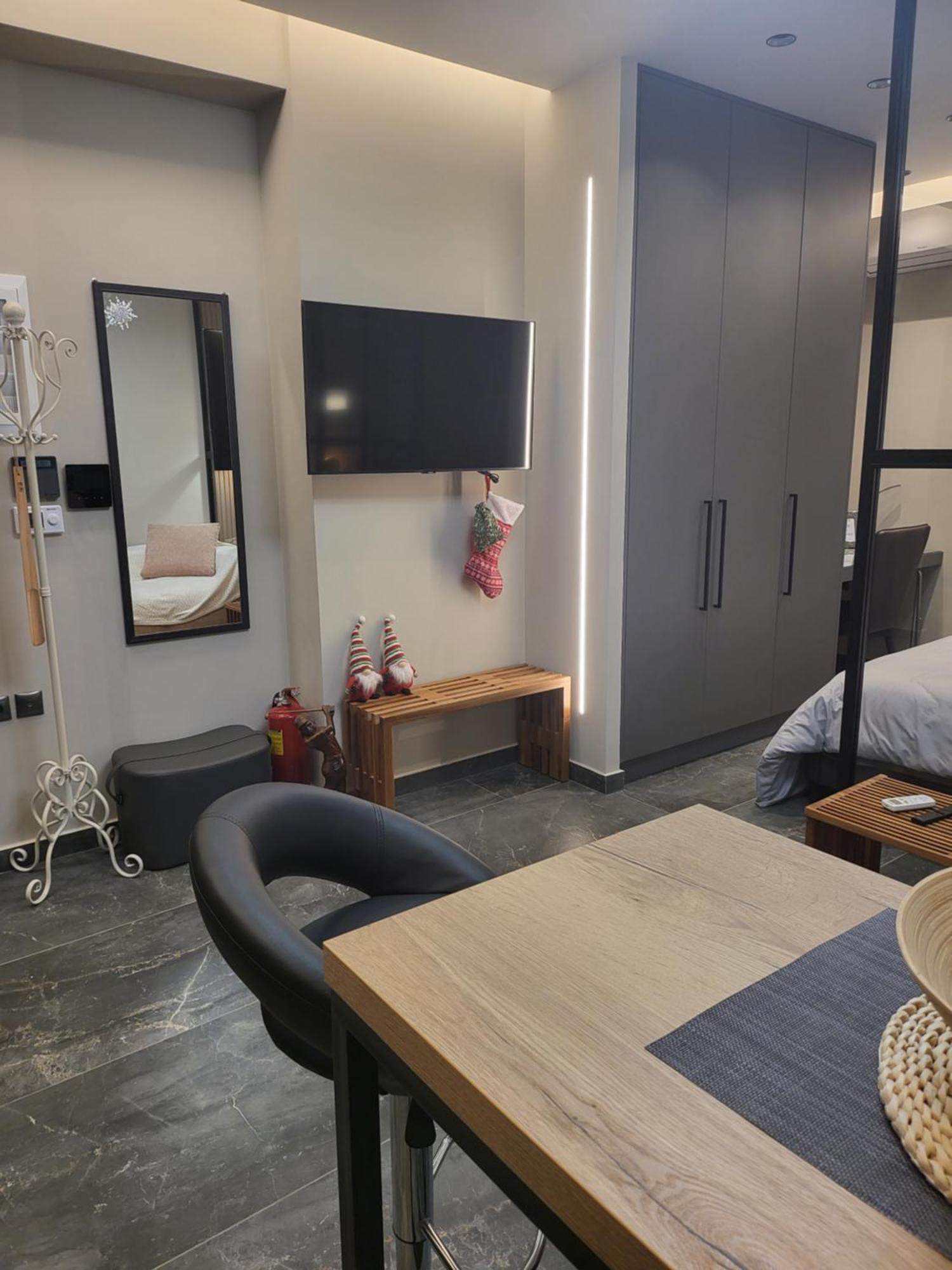 Modern Studio In Veria Center, Near Elia Square Kültér fotó